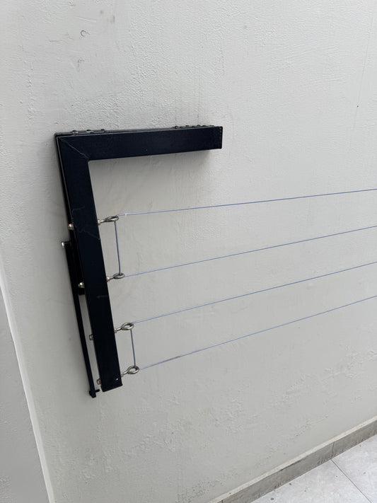 Wall-Mounted Clothes Drying Stand